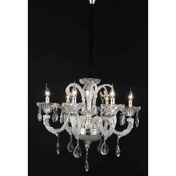 D680*600mm Modern Crystal Chandelier Suspension Lighting Fixtures E14