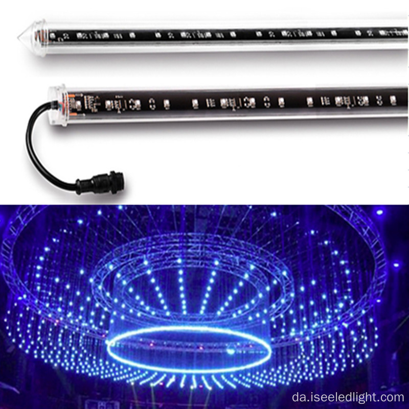 16 pixels 1M DMX 3D LED Tube Light