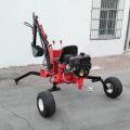 9 HP Mini Wheel Escocator Small Backhoe