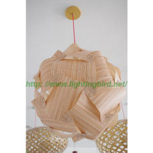 Simple Romantic Woodem Pendant Light Fixtures for Hotel Project