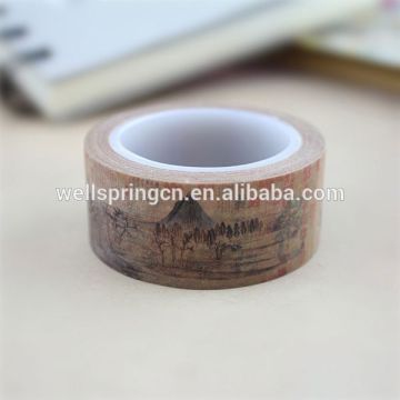 xg-10012 China suppliers foil washy paper tape decorative washy paper tape custom washy paper tape