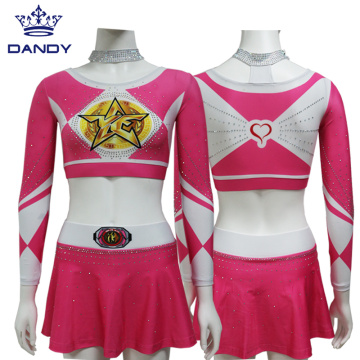 Girls College Cheer Baju Ketat Dan Skorts