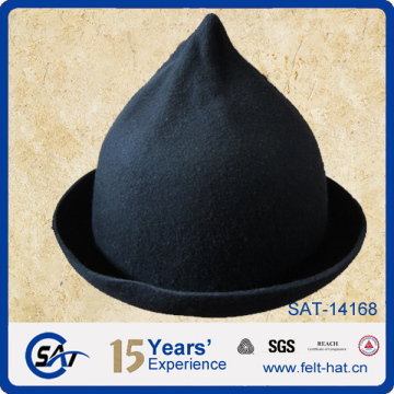Black fedora hat