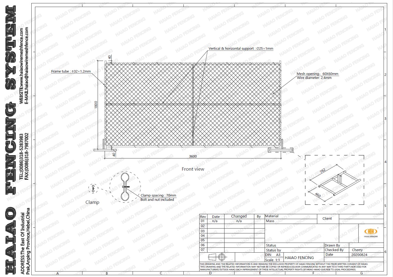 Clôture en maille de liaison chaîne à vendre Chain Link Mesh Fence For Sale