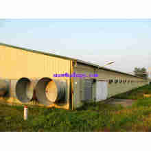 Automatic Poultry Farm Equipment with Modern Design Steel Frame Structure House for One-Stop
