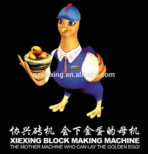 QT3-20 Manul concrete paver block machine