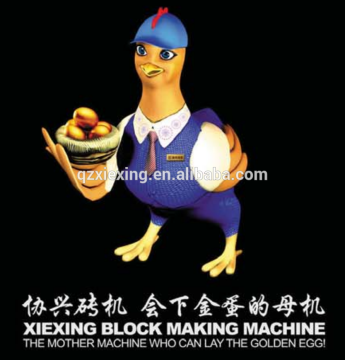 QT3-20 Manul concrete paver block machine