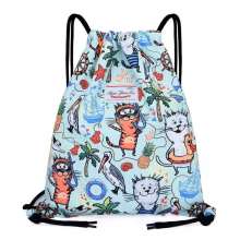 Waterproof Full Colors Printing Drawstring Bag - Kids Backpack