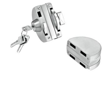 high quality material glass door hardware door lock