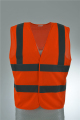 Red Work Wear Hi Viz Executive Safety Waist Vest