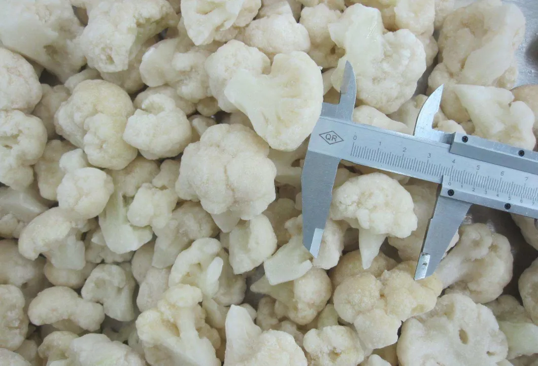 Frozen Cauliflower 3-5cm, 4-6cm Frozen Vegetables Chinese Supplier