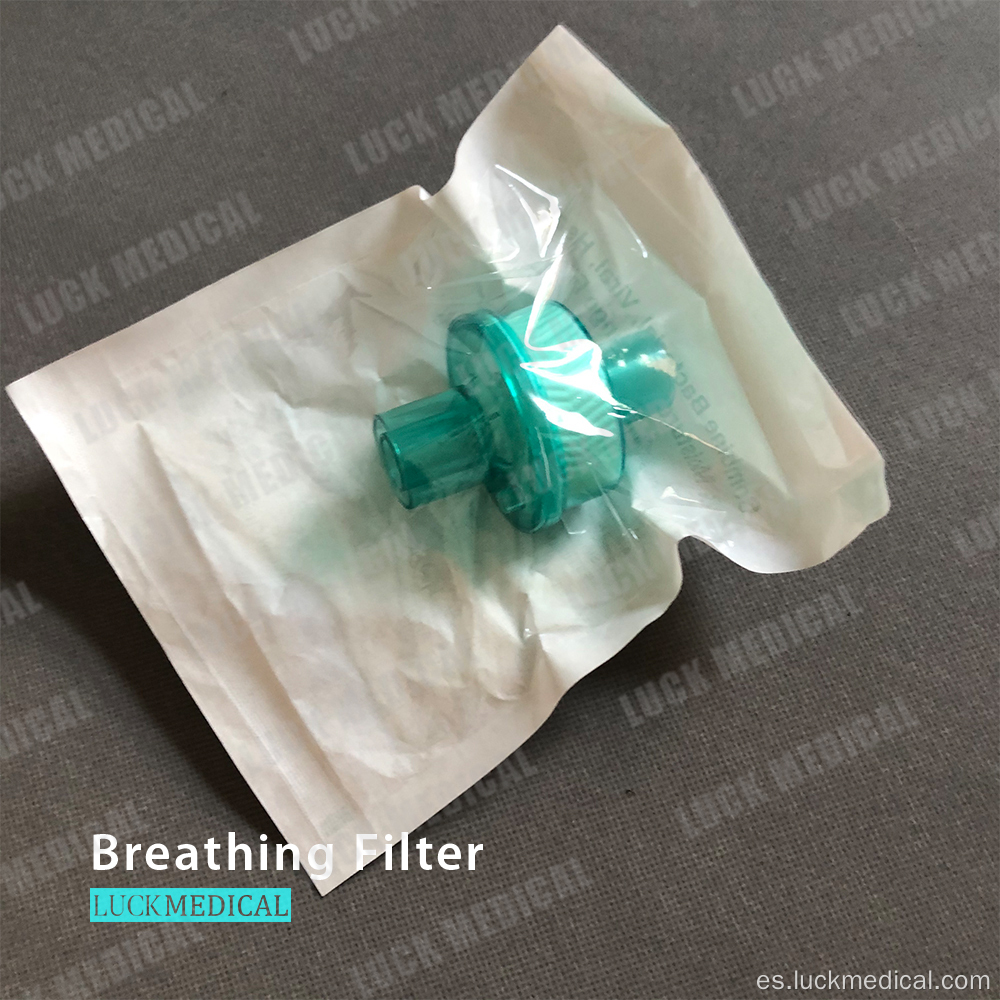 Filtro de respiración de filtro de virus bacteriano desechable