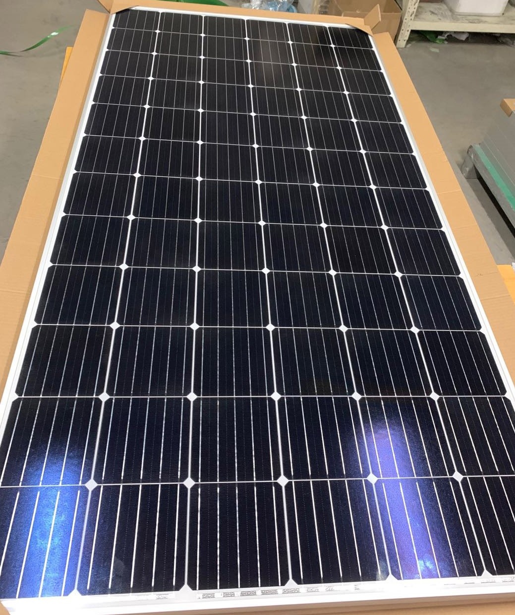 Painel solar de 390 w de silício monocristalino de 72 células LONGI