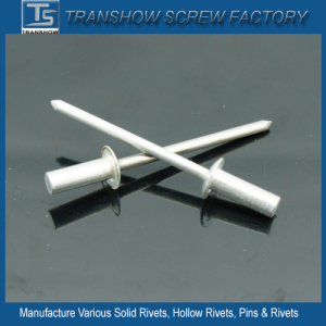 4*12mm steel close head blind rivet