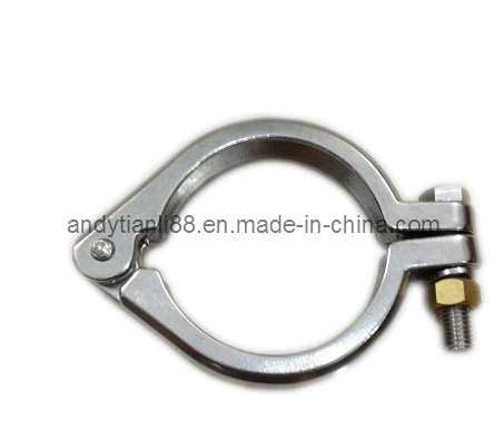 Stainless Steel Sanitary I-Line Bolt Clamp 13ilb with T304