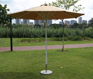 Portable Beach Folding Sun Umbrella with Marble Base