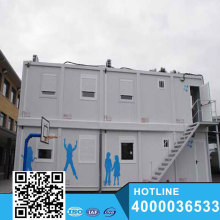 Three floor Container house car motel building
