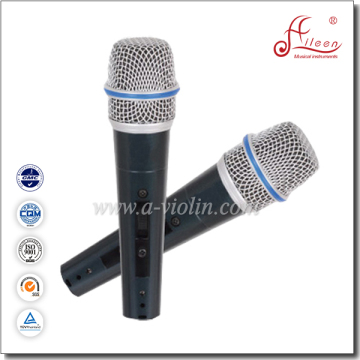 High Grade Moving-coil 4m Cable Uni-directivity Metal Body Wired Microphones ( AL-BT58S )