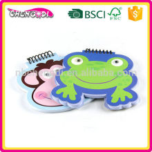 super style Hot Promotion cute plastic spiral Memo Pads