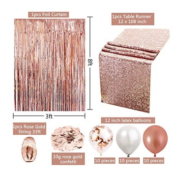 set confetti balloon decorations wedding decorations