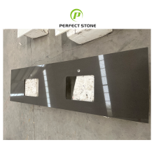 Custom Solid Surface Countertops for Bathroom Vanities: Quartz & Artificial Stone Tops