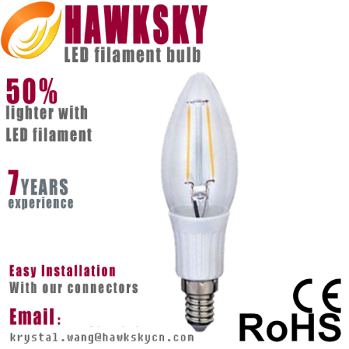 800H cost $1 cool white led  filament bulb supplier