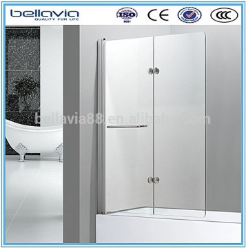 bathtub hinge shower screen
