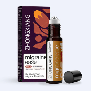 Migraine Ease Roll-On Blend Oil - Migraine Oil Roll on Essential Oil for Fast Relief for Severe Headaches and Cluster Headaches
