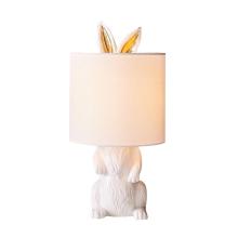 INSHINE Rabbit White Ceramic Table Lamp