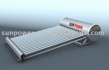 integrated solar water heater