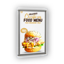 Professional Customized A2 Acrylic LED Light Box for Store Displays