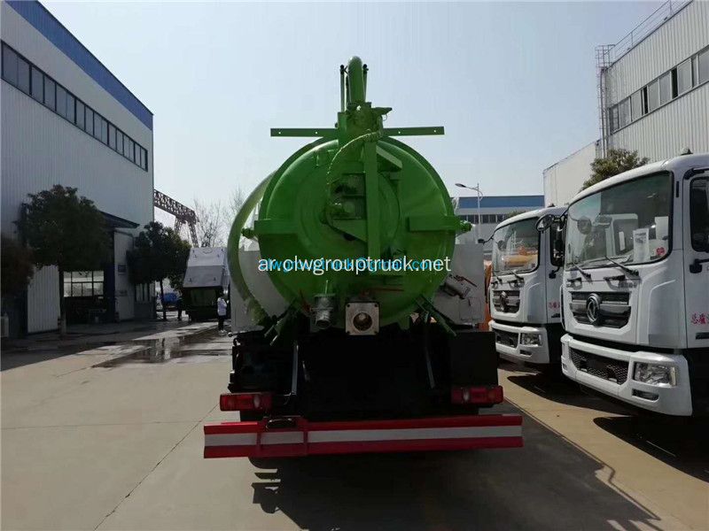 دونغفنغ تيانجين ارتفاع ضغط تنظيف شاحنة شفط الأوساخ