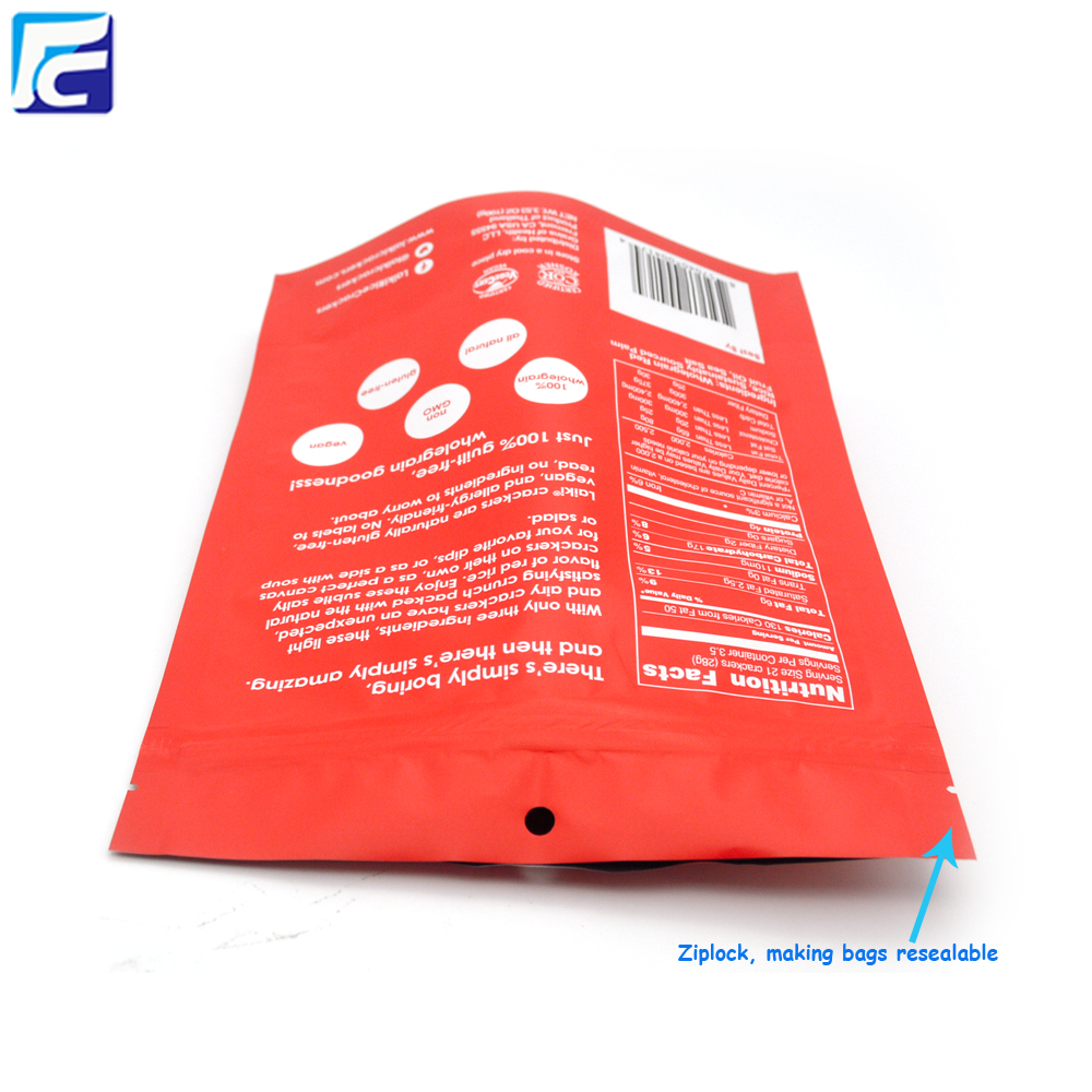 bedruckte Standbeutel printed stand up pouches