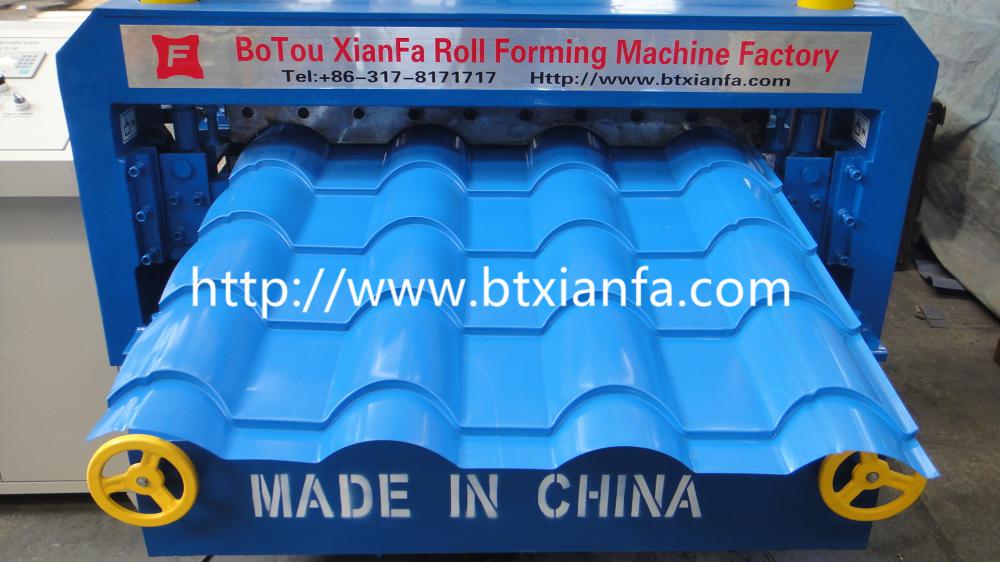 Roof Material Steel Tile Sheet Rolling Machine