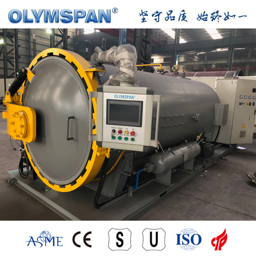 Autoclave ASME di fabbricazione composita standard