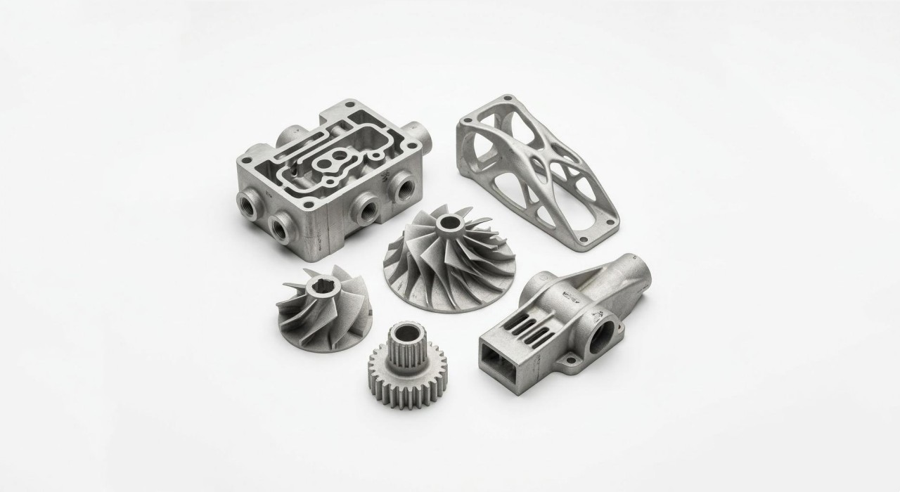 piezas de energía impresas en 3D de metal metal 3D printed energy parts