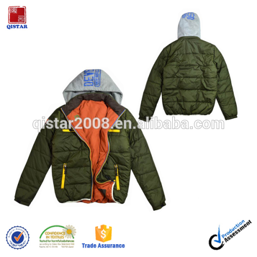 High Quality Men's Winter Waterproof Jacket With Printing Hood