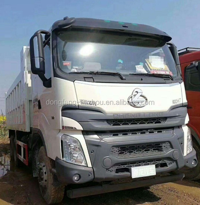 Dongfeng chenglong dump truck tipper 6x4 H7 single cabin left hand drive /LHD for sale