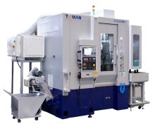 High precision gear hobbing machine for train