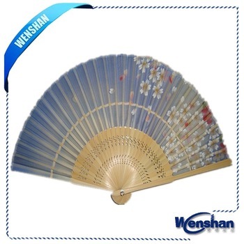 wedding hand silk fans