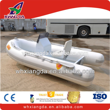 inflatable boat aluminum steering wheel with outboard motor