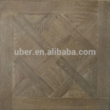 Floor parquet engineered oak wood floor with new art design, real wood flooring