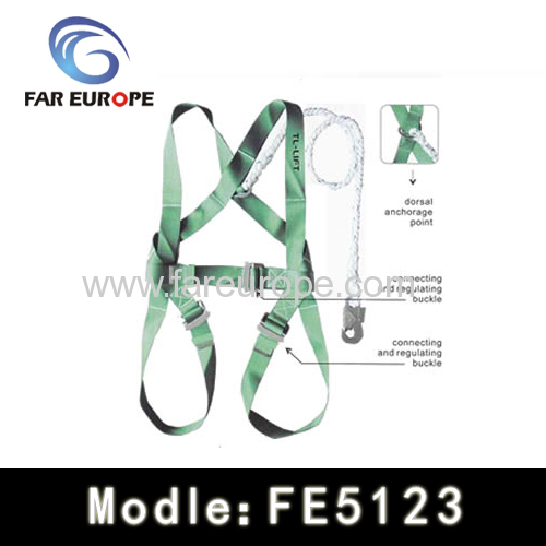 Safety Harness With Lanyard 