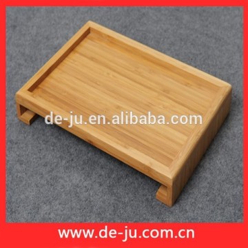 Factory Price Square Cup Board Tea Working Board Natural Bamboo Tea Set