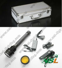 Top selling 65W/40W HID Xenon Torch Tactical Flashlight 6000LM 1500M HID Spotlight/65W HID Flashlight