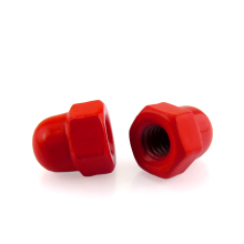 Red Din1587 Acorn Nuts/ Hex Dome Cap Nuts