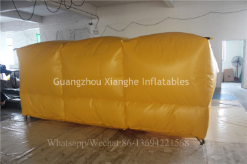 Inflatable mat rescue mat