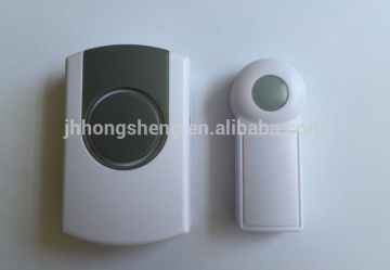 Battery powered Wireless Doorbell -1 Emitter 1 Receiver welcome Doorbell