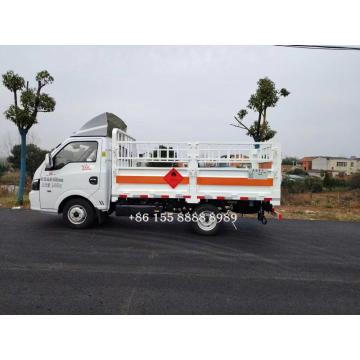 Camión de transporte de cilindro de gasolina Yuejin 4x2