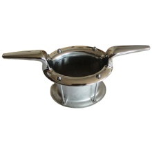 Stainless Steel 316 Marine Hardware Oval Hawse Pipe with Cleats